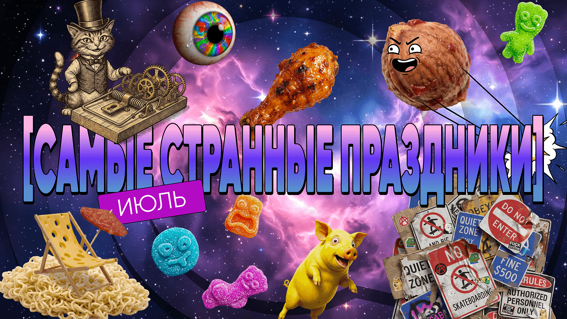 [самые странные праздники] июль